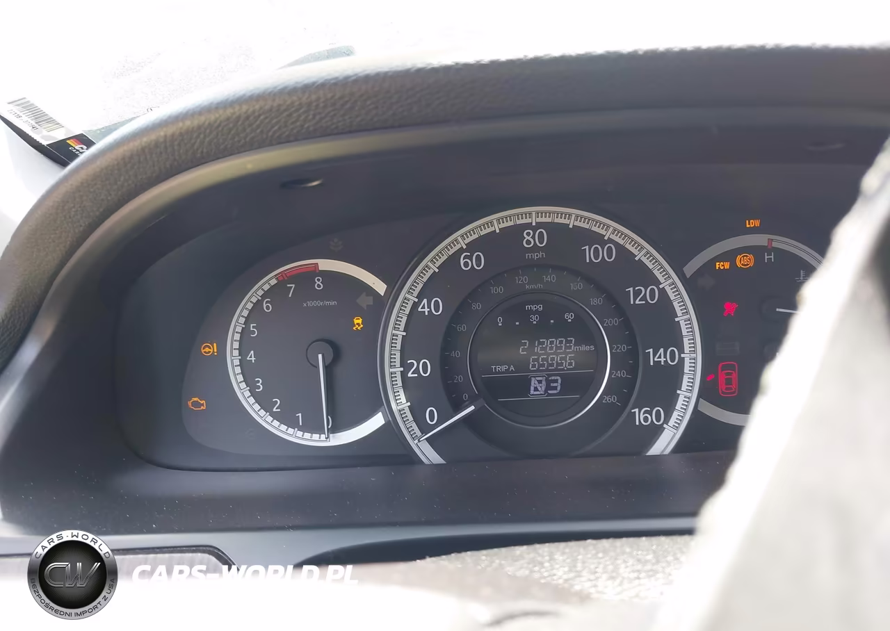 2014 Honda Accord Ex-L V-6 VIN:1HGCR3F8XEA020714 - 7