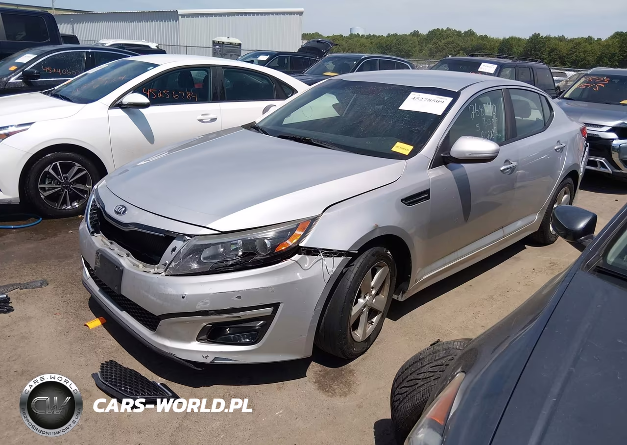 2014 Kia Optima Lx VIN:5XXGM4A73EG322076 - 2