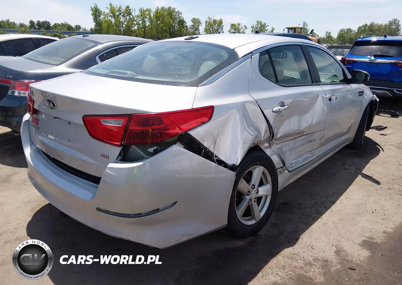 2014 Kia Optima Lx VIN:5XXGM4A73EG322076 - 4