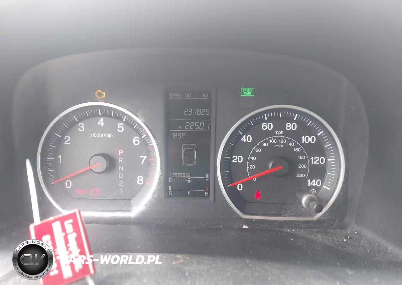 2008 Honda Cr-V Ex-L VIN:JHLRE38708C016207 - 7