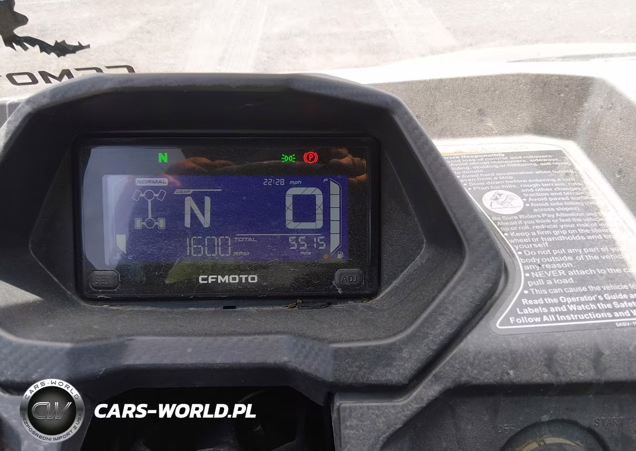 2023 Cf Moto Uforce 600 VIN:LCELDUZ95P6009472 - 7