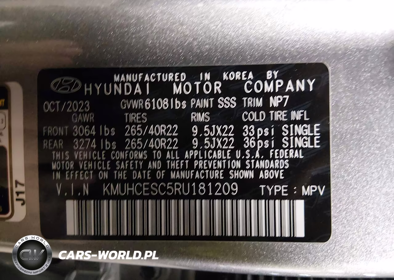 2024 Genesis Gv80 3.5T Awd VIN:KMUHCESC5RU181209 - 9