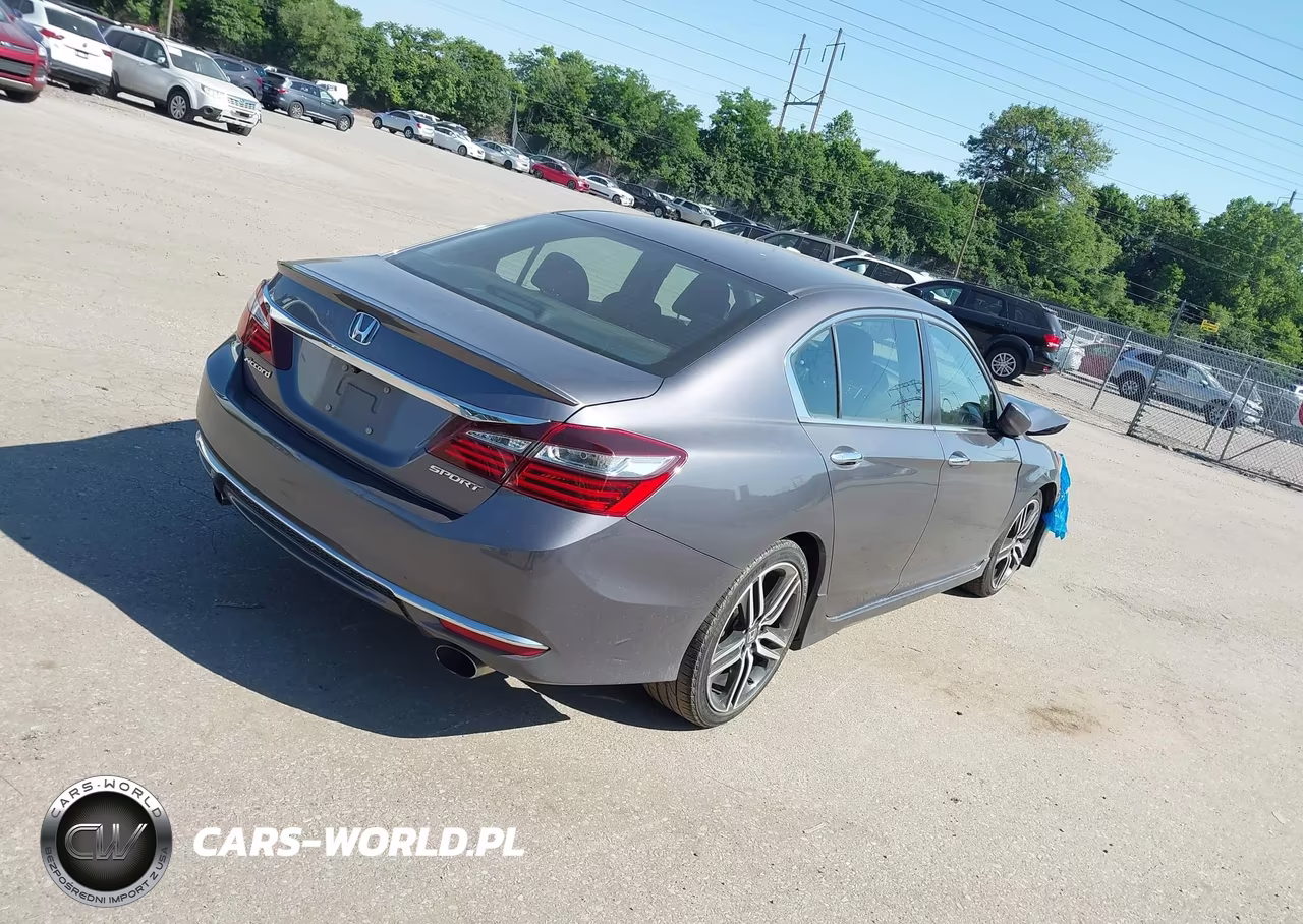 2016 Honda Accord Sport VIN:1HGCR2F57GA070277 - 4