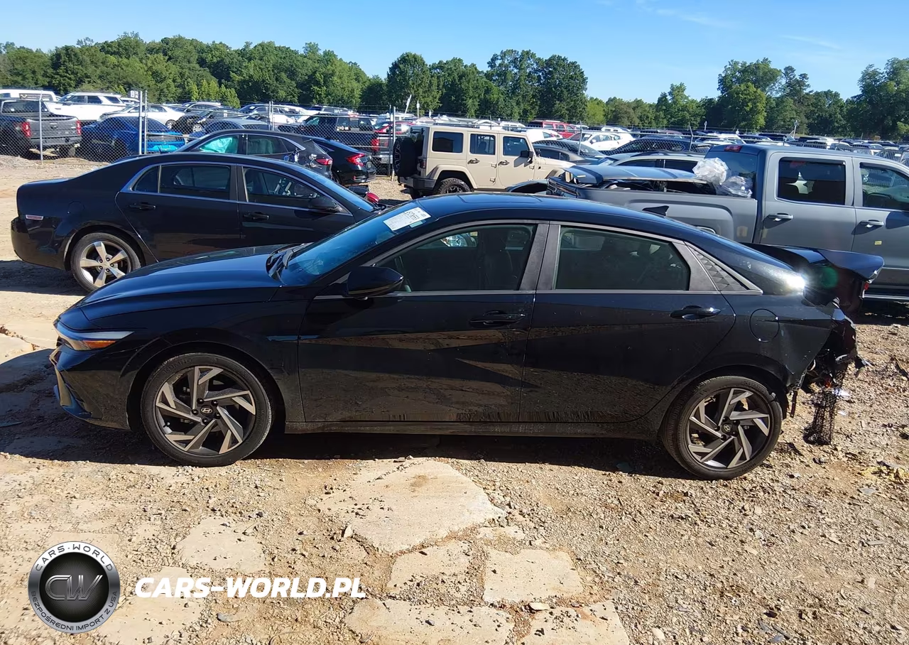 2024 Hyundai Elantra Sel VIN:KMHLS4DG7RU672452 - 15