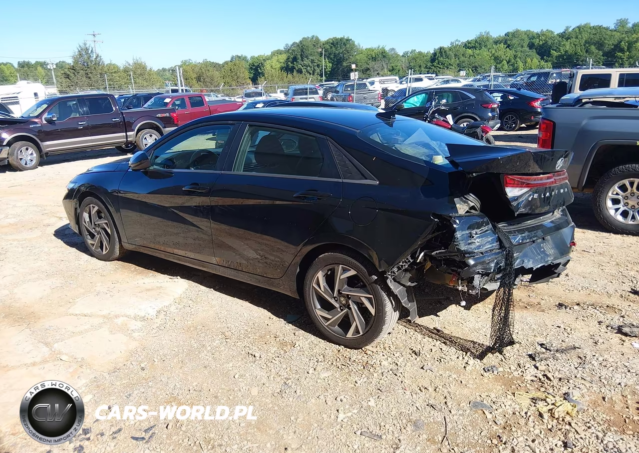 2024 Hyundai Elantra Sel VIN:KMHLS4DG7RU672452 - 3