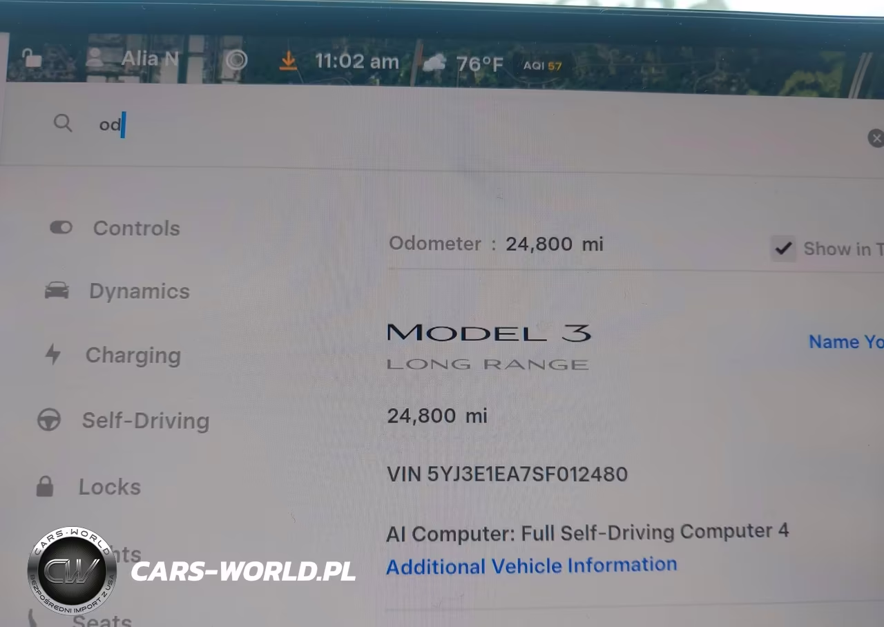 2025 Tesla Model 3 Long Range Rear-Wheel Drive-Standard Rear-Wheel Drive VIN:5YJ3E1EA7SF012480 - 15