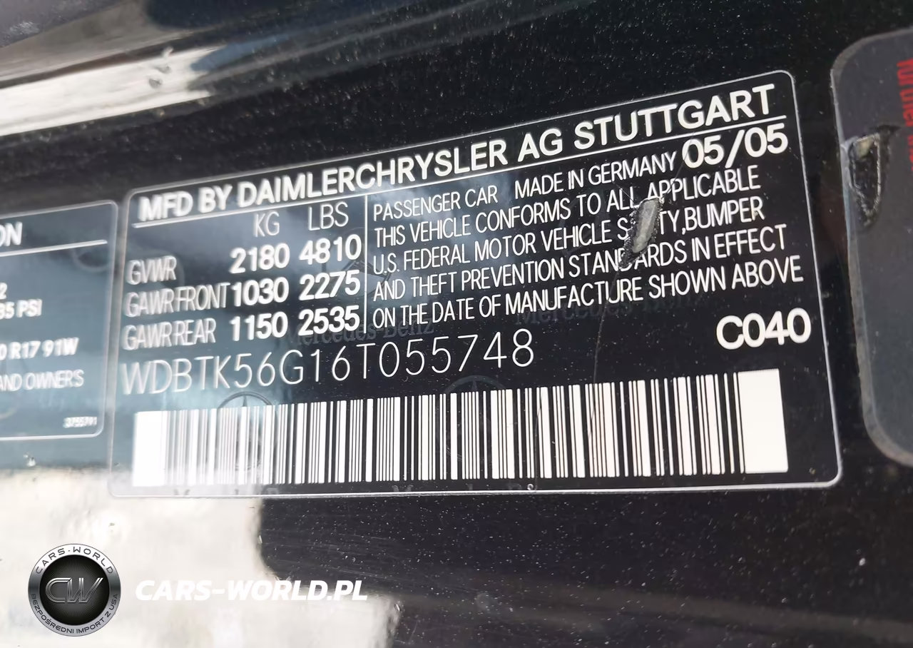 2006 Mercedes-Benz Clk 350 VIN:WDBTK56G16T055748 - 9