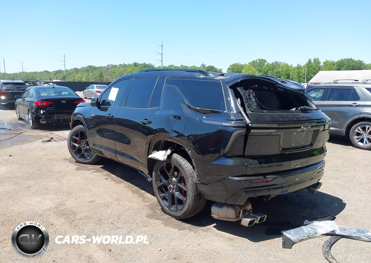 2024 Chevrolet Traverse Awd Rs VIN:1GNEVLKS6RJ142536 - 3