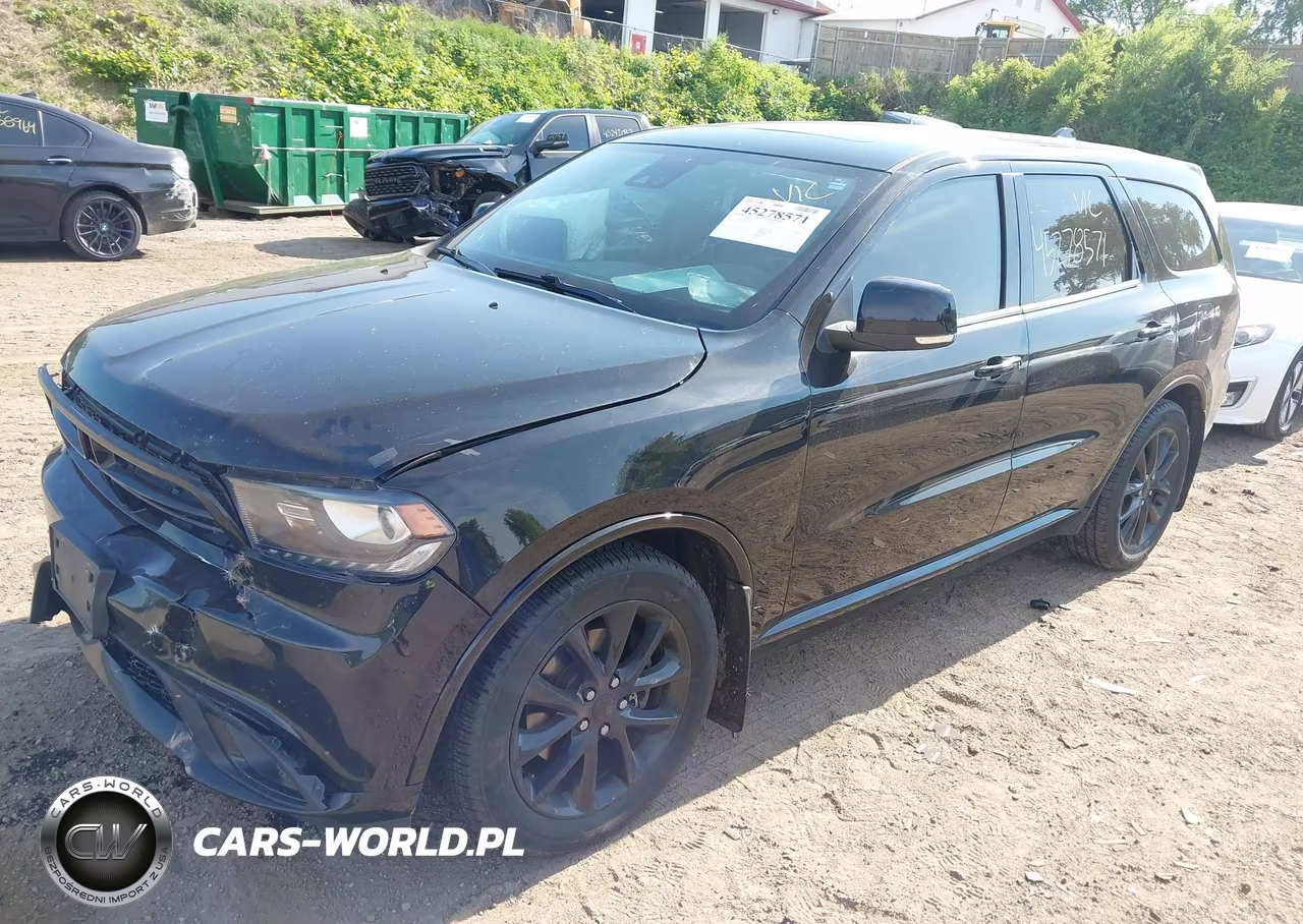 2017 Dodge Durango R-T Awd VIN:1C4SDJCT6HC677539 - 2