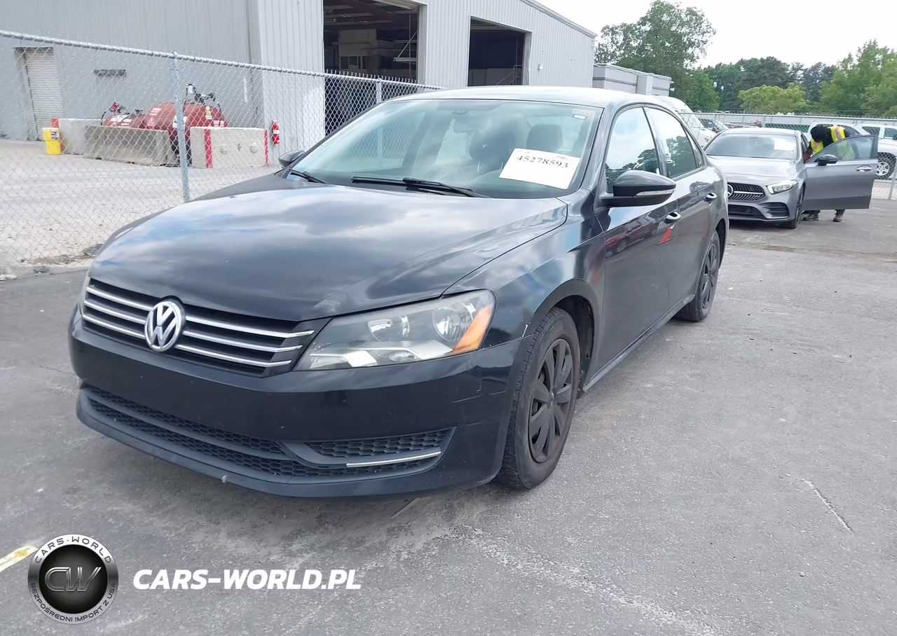2012 Volkswagen Passat 2.5L S VIN:1VWAP7A31CC031548 - 2
