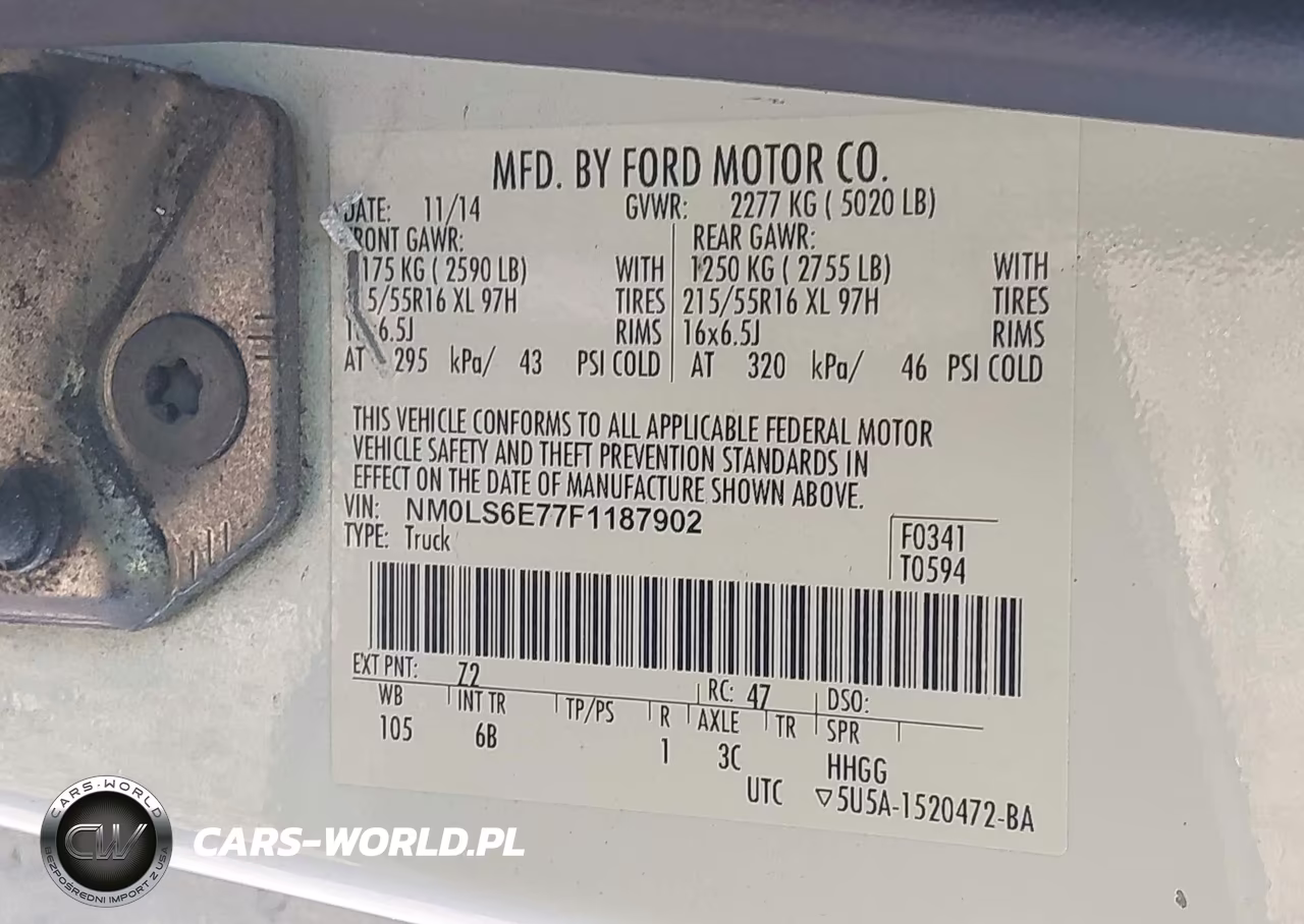 2015 Ford Transit Connect Xl VIN:NM0LS6E77F1187902 - 9