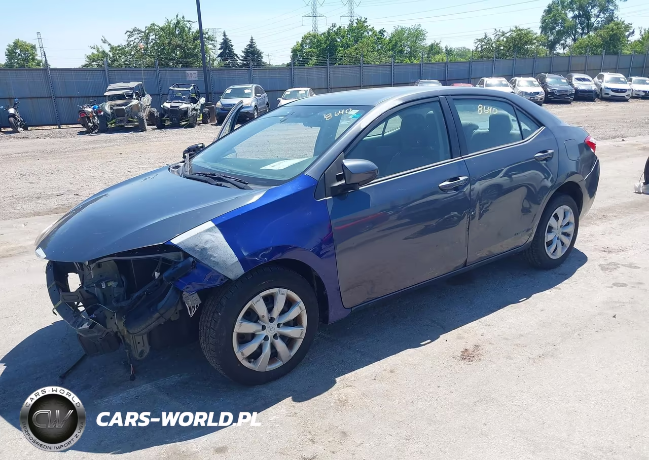 2015 Toyota Corolla Le VIN:5YFBURHE6FP270950 - 2