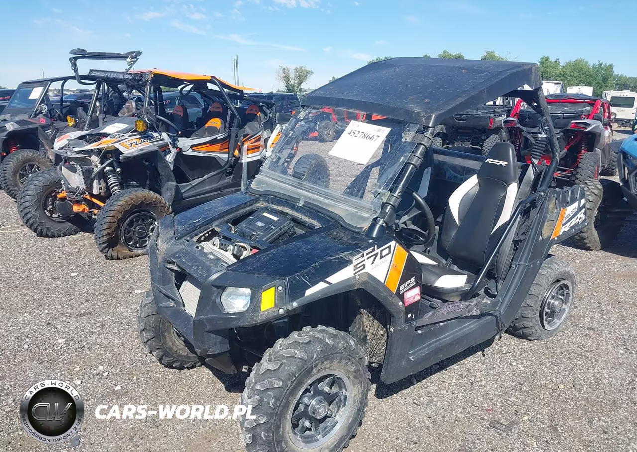 2013 Polaris Rzr 570 Eps VIN:4XAVH6EA4DB147491 - 2