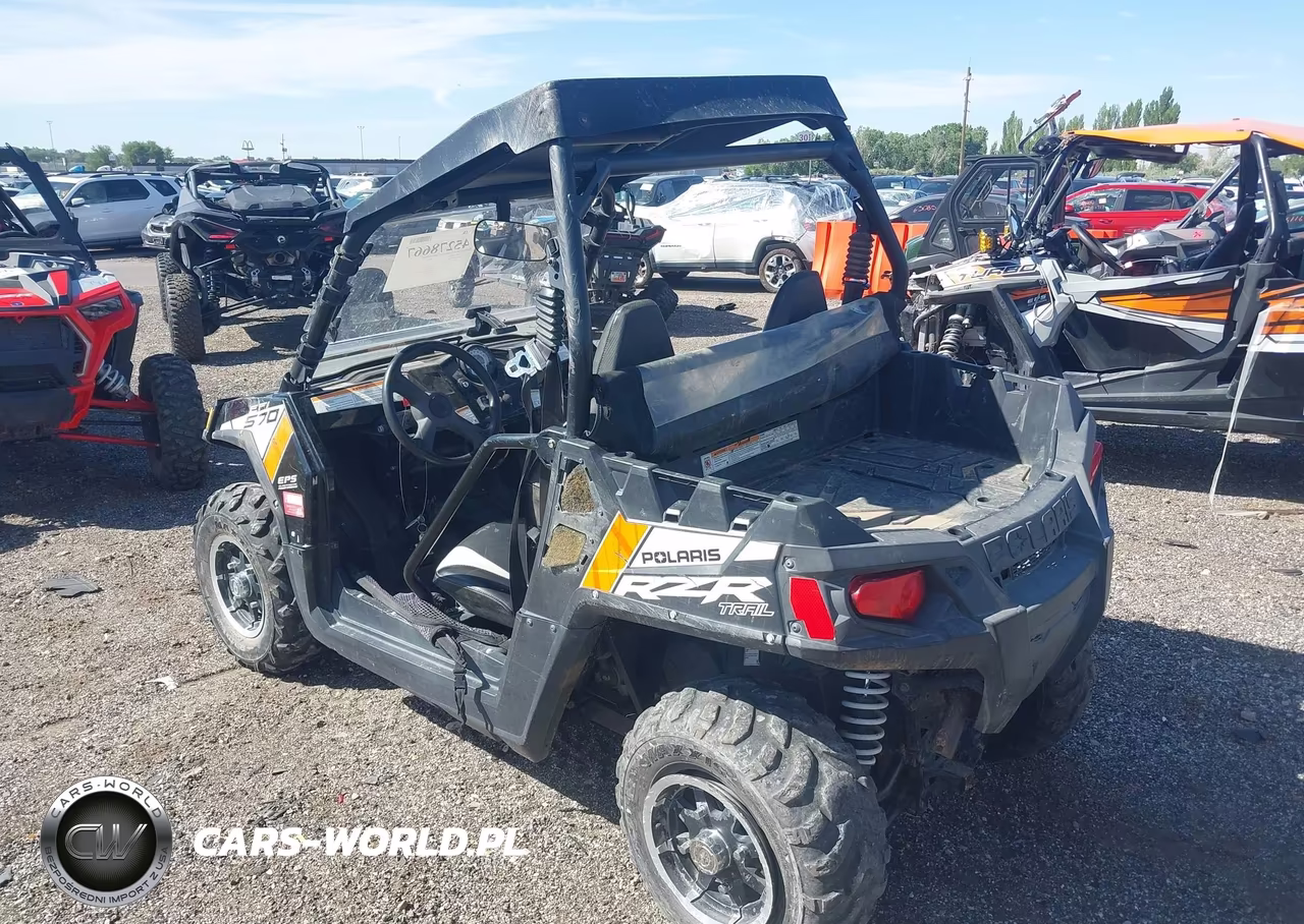 2013 Polaris Rzr 570 Eps VIN:4XAVH6EA4DB147491 - 3