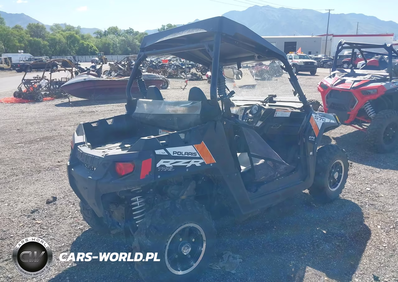 2013 Polaris Rzr 570 Eps VIN:4XAVH6EA4DB147491 - 4