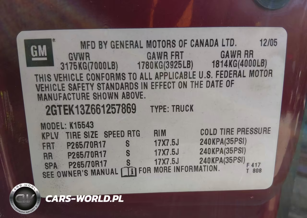 2006 GMC Sierra 1500 Slt VIN:2GTEK13Z661257869 - 9