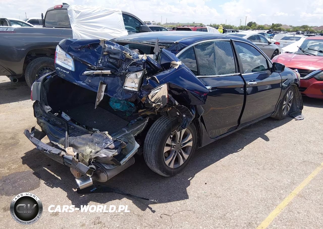 2014 Honda Accord Lx VIN:1HGCR2F35EA260123 - 4