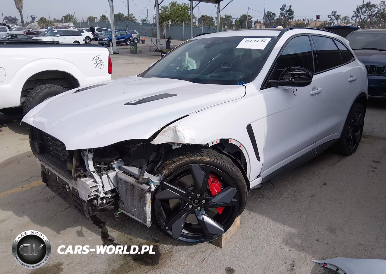 2021 Jaguar F-Pace Svr P550 Awd Automatic VIN:SADCZ2EE2MA680944 - 2