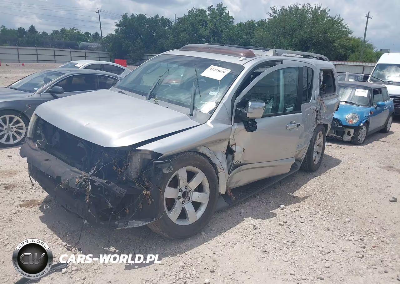 2008 Nissan Armada Le VIN:5N1BA08D58N608846 - 2