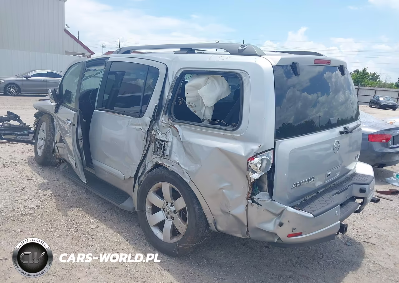 2008 Nissan Armada Le VIN:5N1BA08D58N608846 - 3