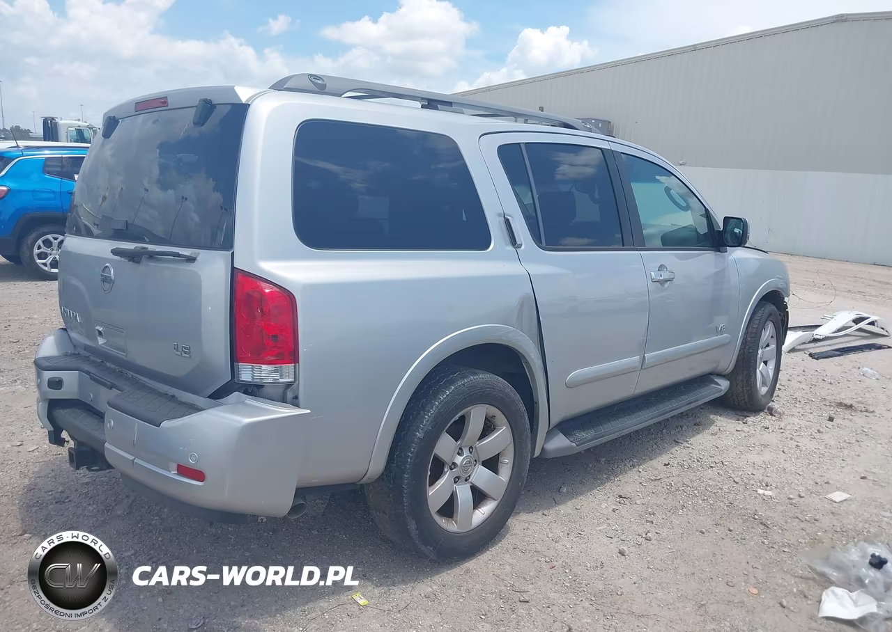 2008 Nissan Armada Le VIN:5N1BA08D58N608846 - 4