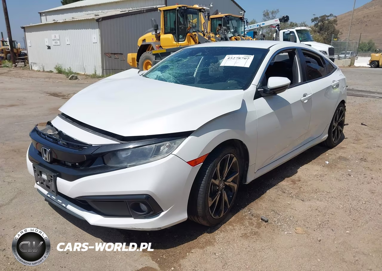2019 Honda Civic Sport VIN:2HGFC2F88KH518254 - 2