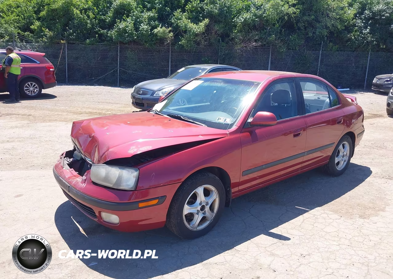 2003 Hyundai Elantra Gls-Gt VIN:KMHDN45DX3U647102 - 2