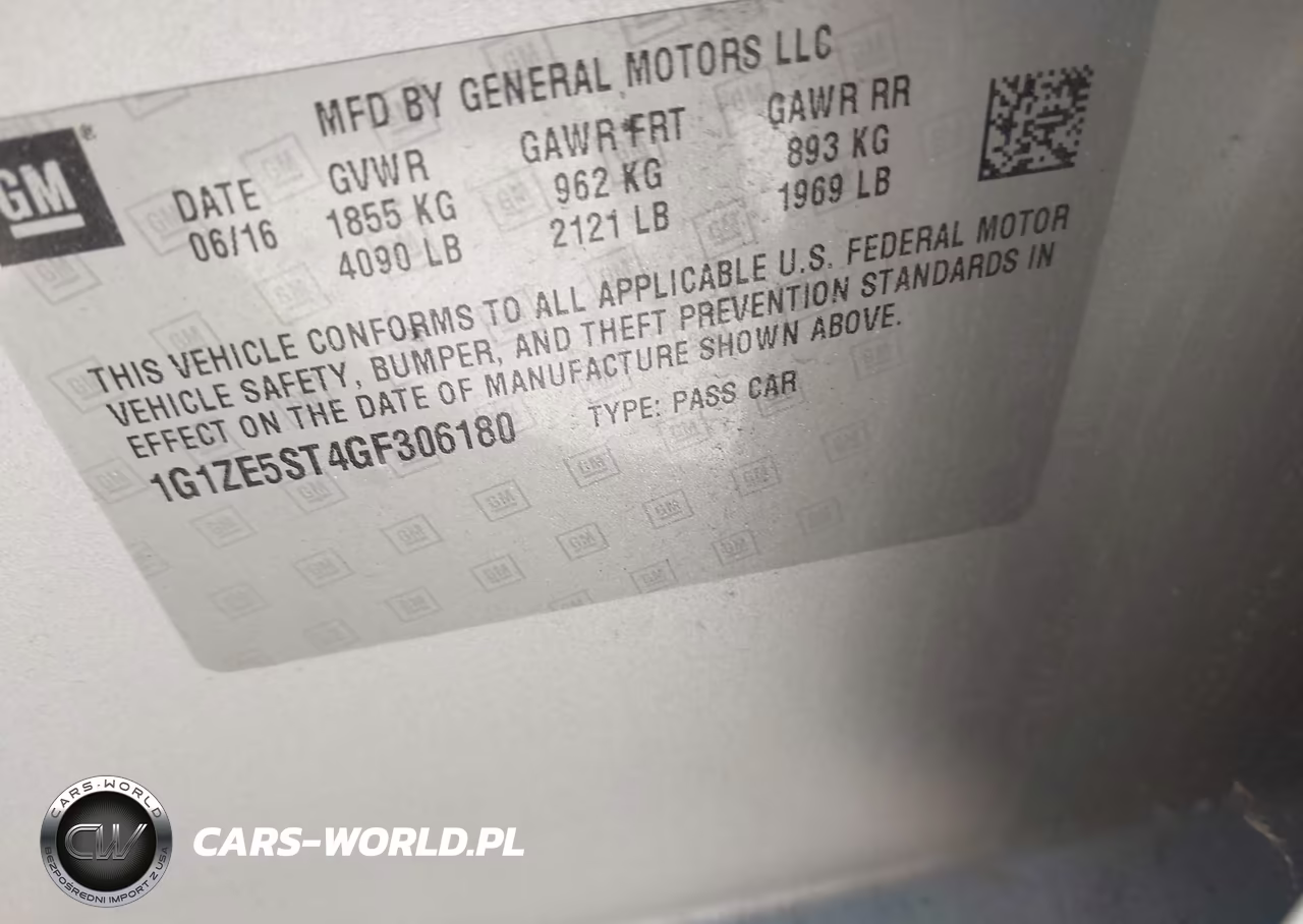 2016 Chevrolet Malibu 1Lt VIN:1G1ZE5ST4GF306180 - 9
