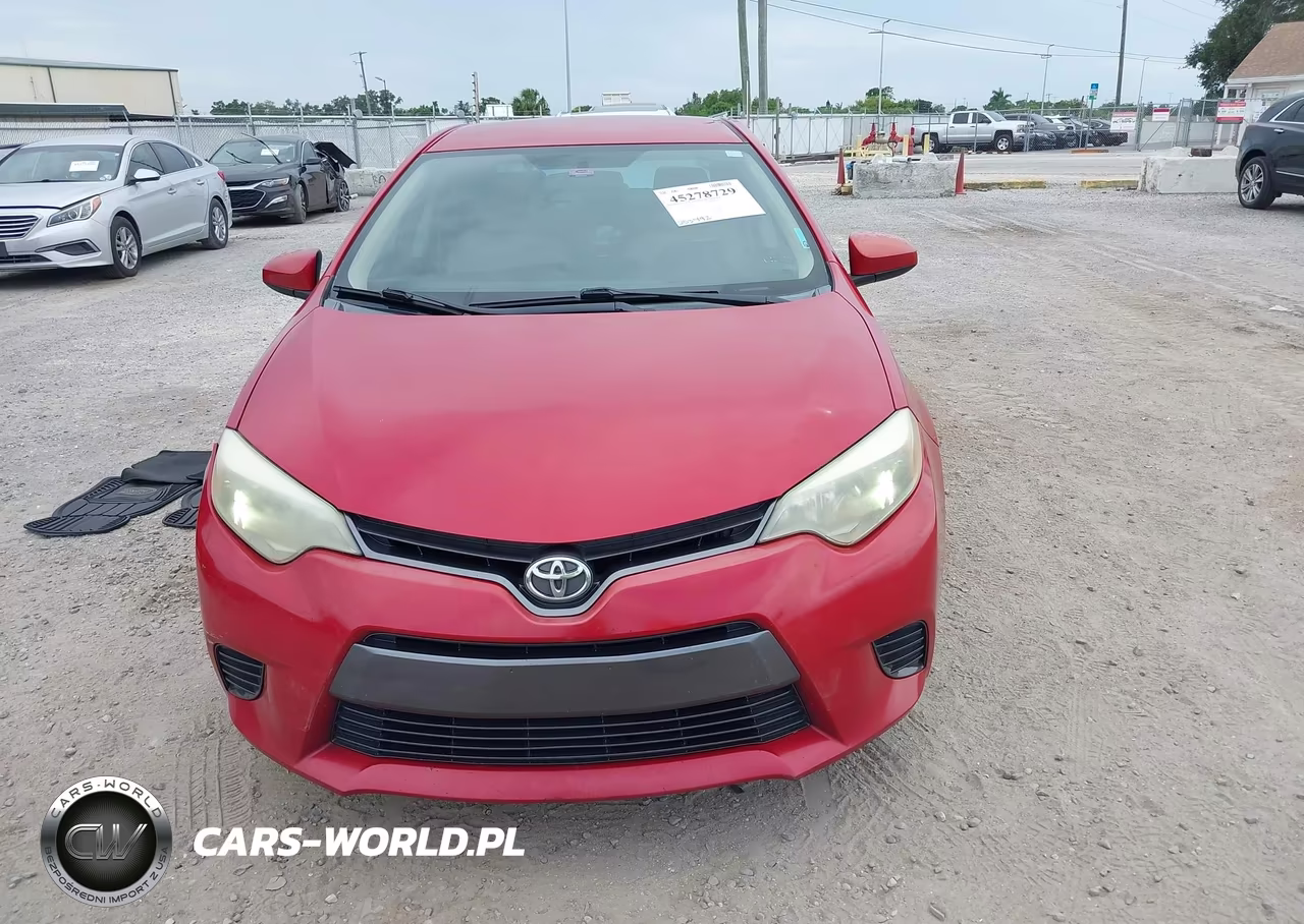 2015 Toyota Corolla Le VIN:2T1BURHE4FC361389 - 12