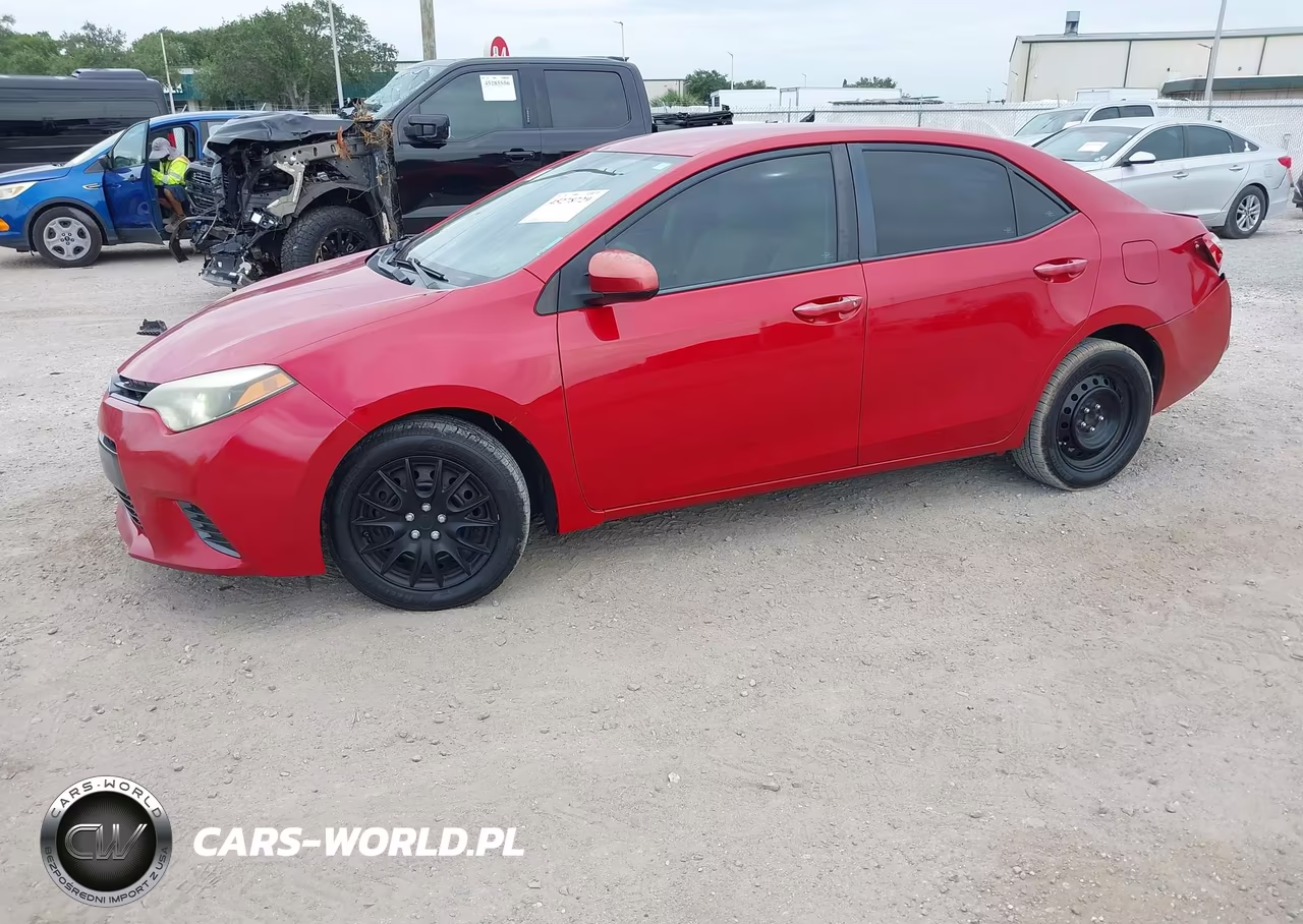 2015 Toyota Corolla Le VIN:2T1BURHE4FC361389 - 2