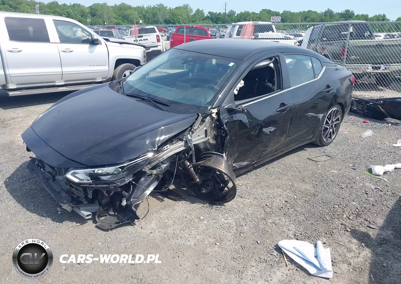 2025 Nissan Sentra Sr VIN:3N1AB8DV8SY406039 - 2