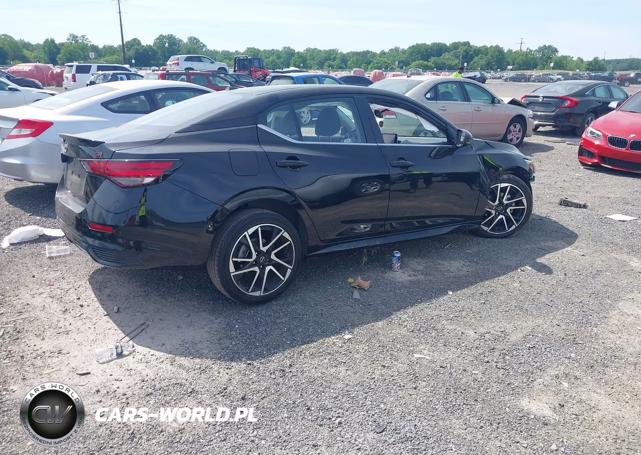 2025 Nissan Sentra Sr VIN:3N1AB8DV8SY406039 - 4