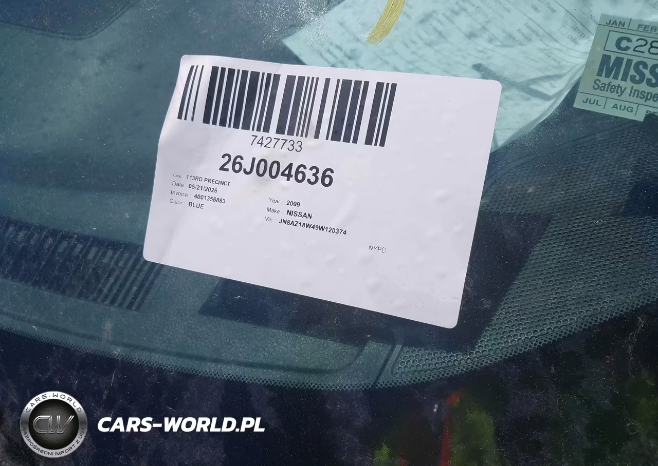 2009 Nissan Murano Le VIN:JN8AZ18W49W120374 - 12