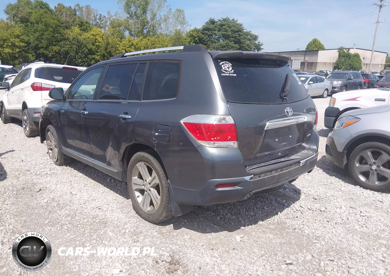 2013 Toyota Highlander Limited V6 VIN:5TDDK3EH3DS177494 - 3