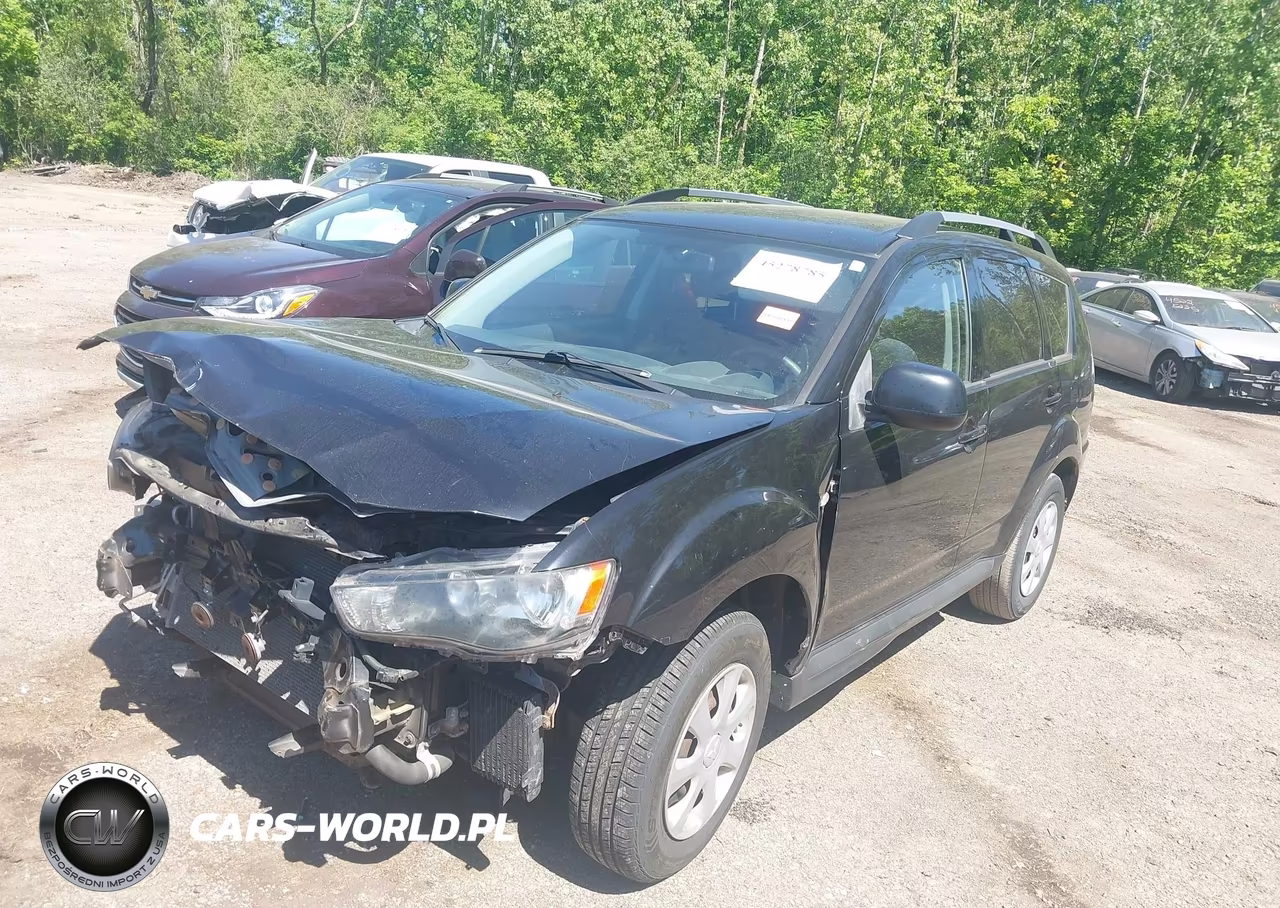 2012 Mitsubishi Outlander Es VIN:JA4AS2AW5CU006266 - 2