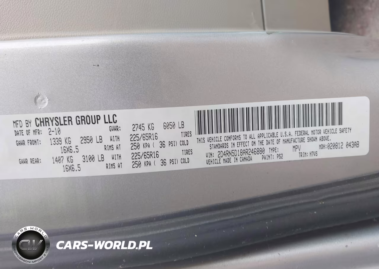 2010 Dodge Grand Caravan Sxt VIN:2D4RN5D18AR246880 - 9