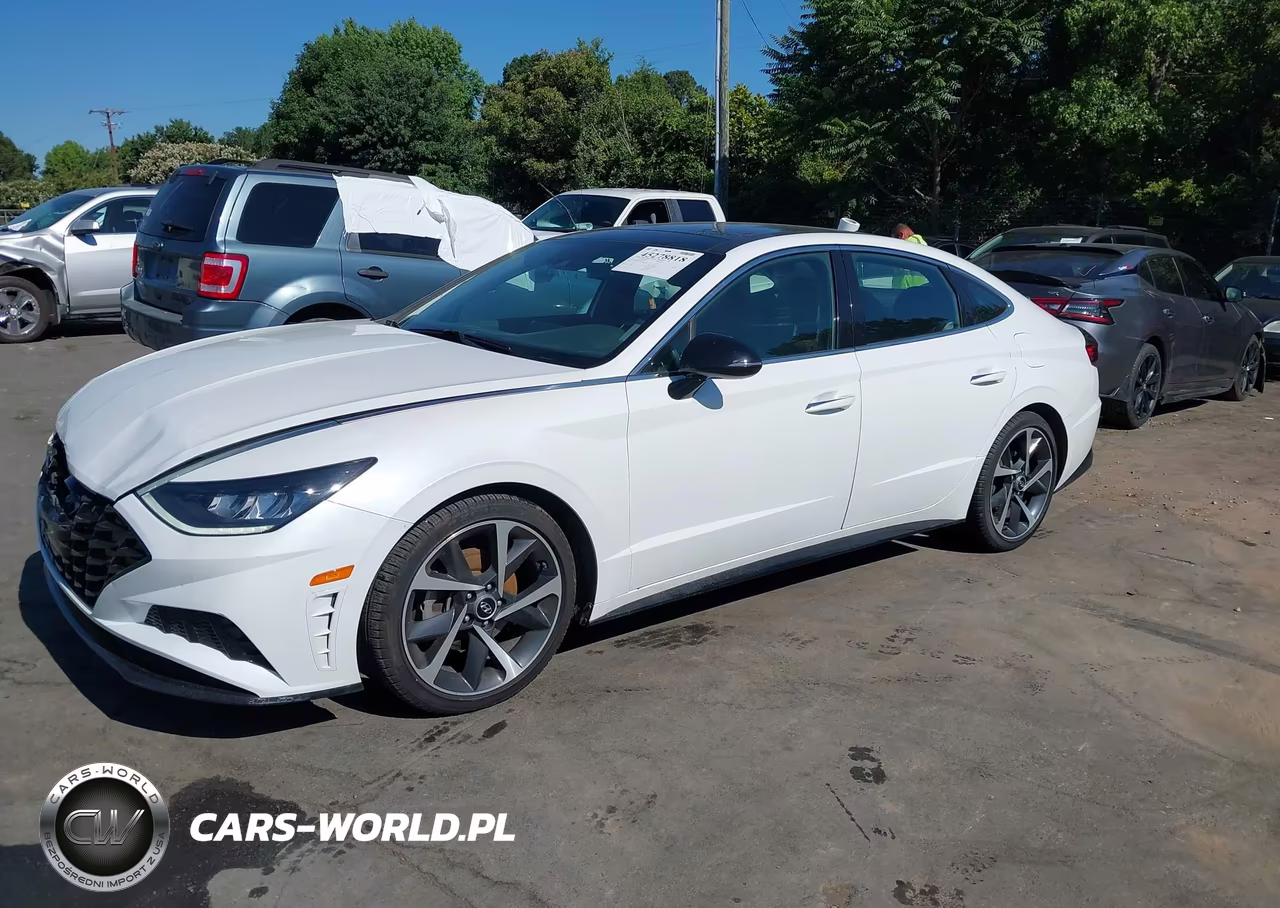 2021 Hyundai Sonata Sel Plus VIN:5NPEJ4J26MH073666 - 2