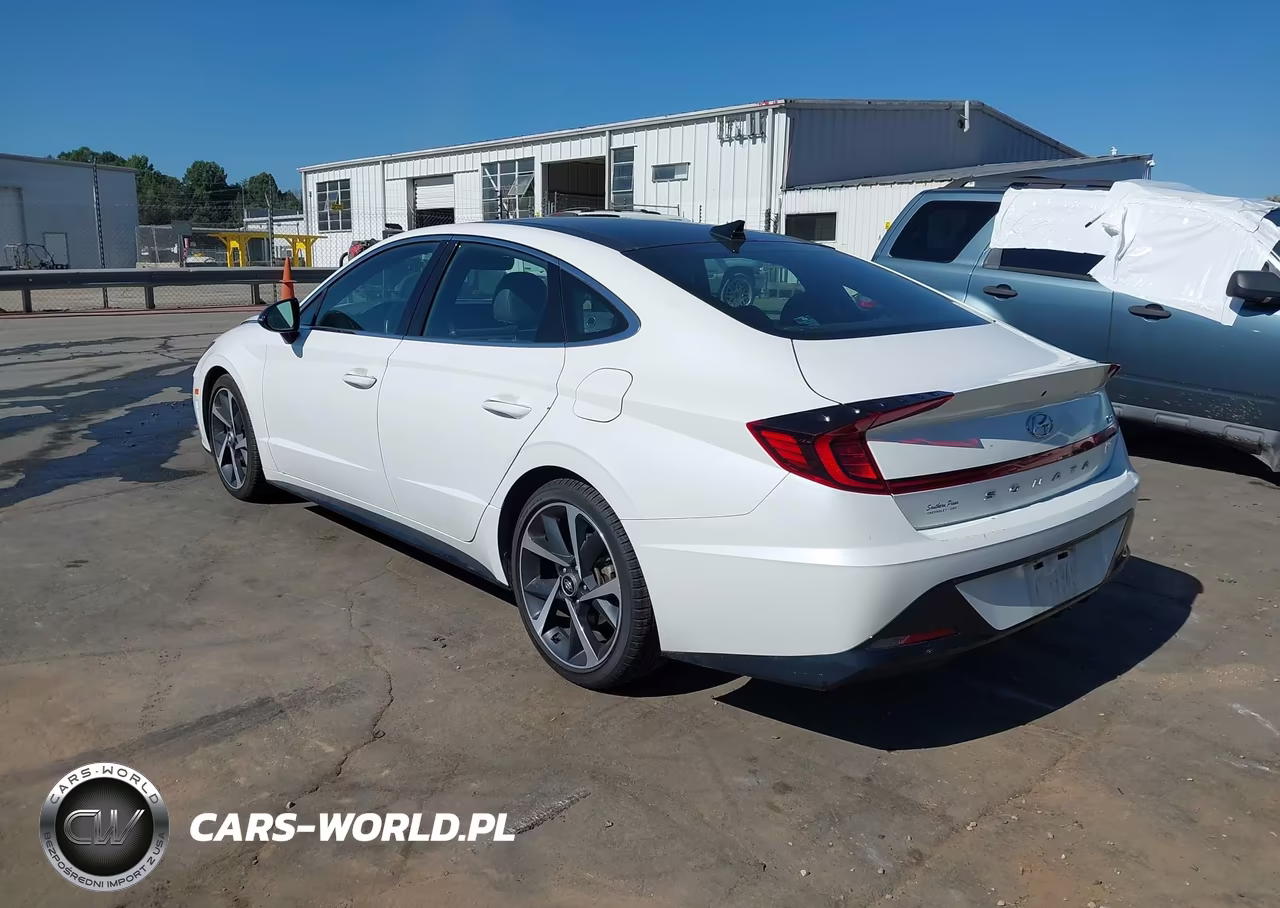 2021 Hyundai Sonata Sel Plus VIN:5NPEJ4J26MH073666 - 3