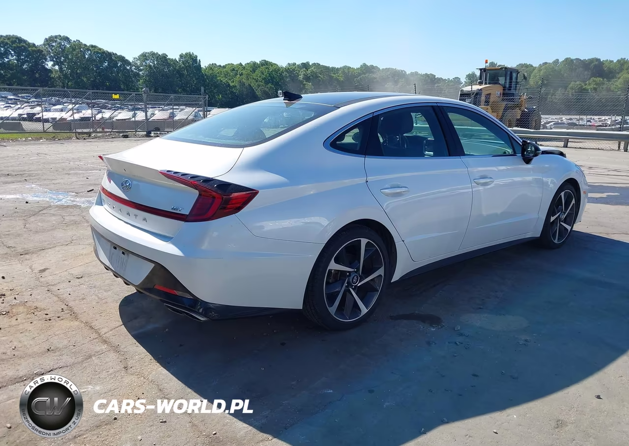 2021 Hyundai Sonata Sel Plus VIN:5NPEJ4J26MH073666 - 4
