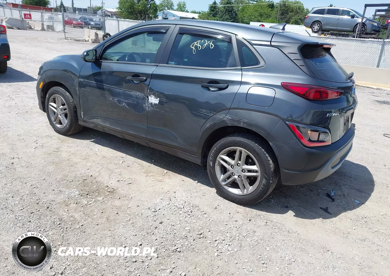 2022 Hyundai Kona Se VIN:KM8K2CAB4NU775496 - 3