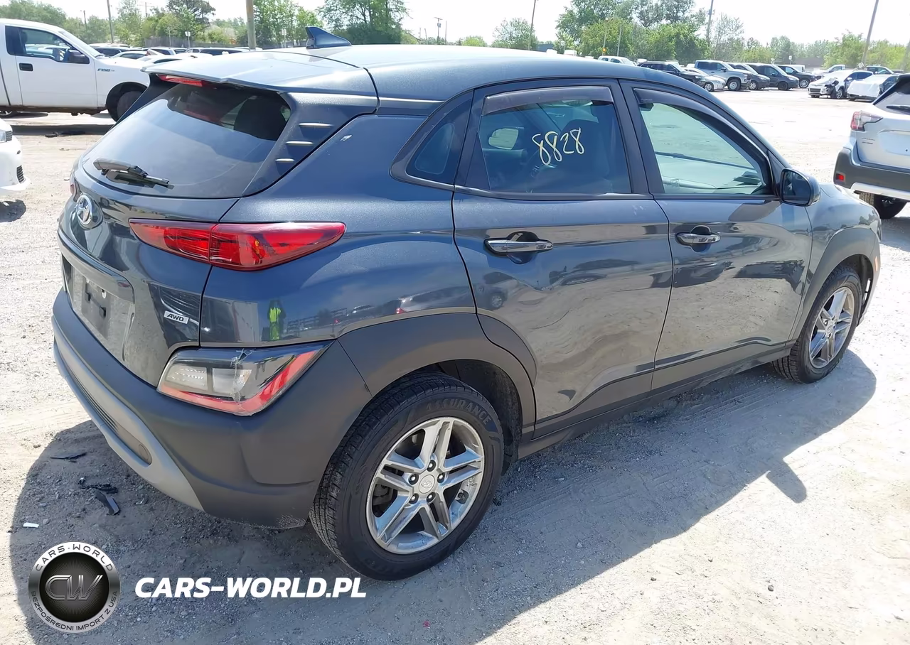 2022 Hyundai Kona Se VIN:KM8K2CAB4NU775496 - 4