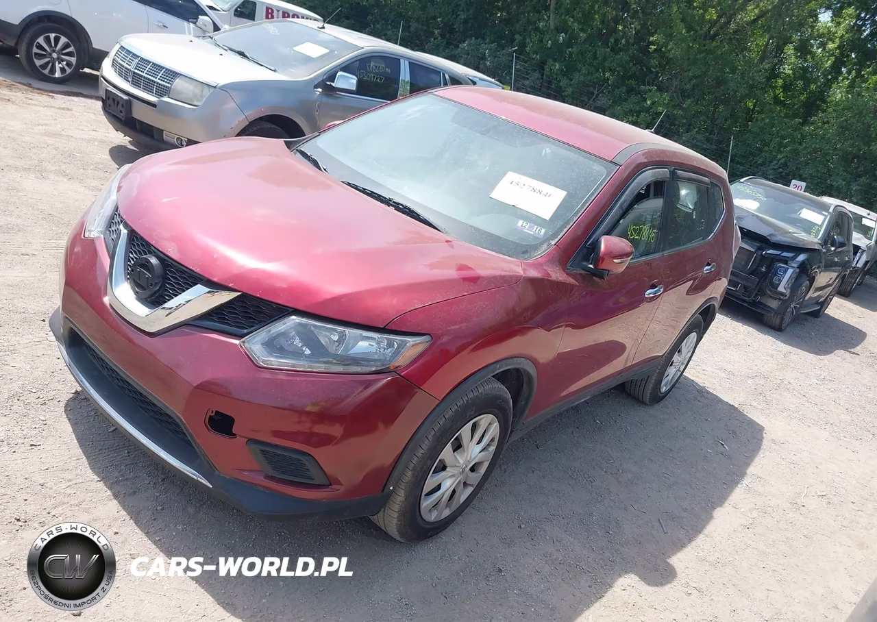 2015 Nissan Rogue S VIN:KNMAT2MV6FP570274 - 2