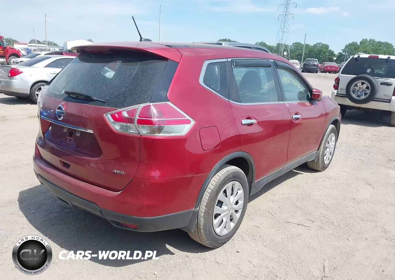 2015 Nissan Rogue S VIN:KNMAT2MV6FP570274 - 4