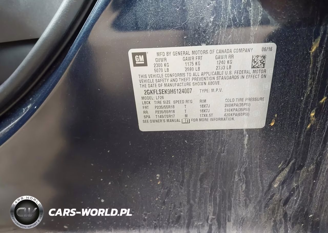 2017 GMC Terrain Sle-1 VIN:2GKFLSEK9H6124007 - 9