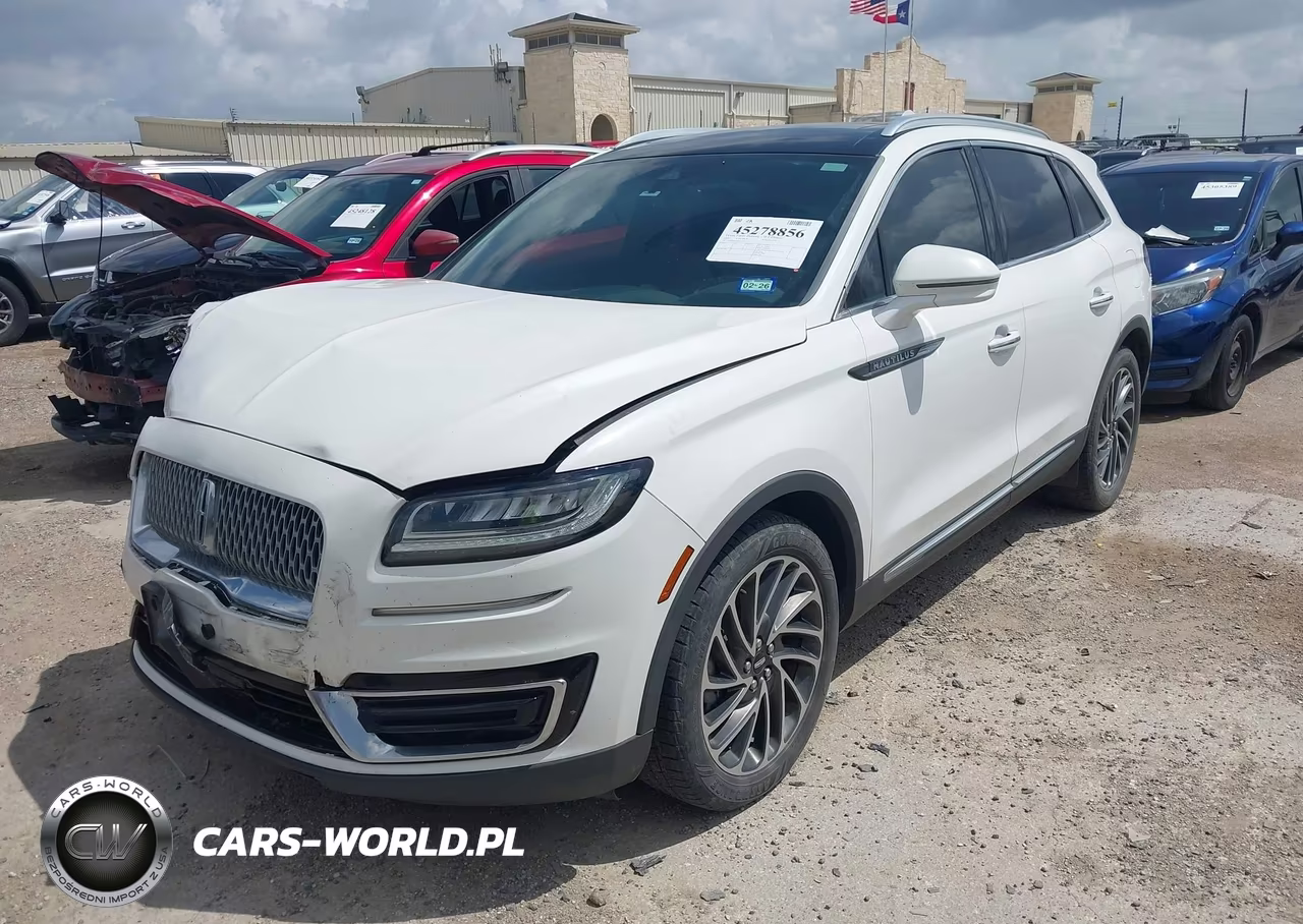 2020 Lincoln Nautilus Reserve VIN:2LMPJ6K92LBL33927 - 2