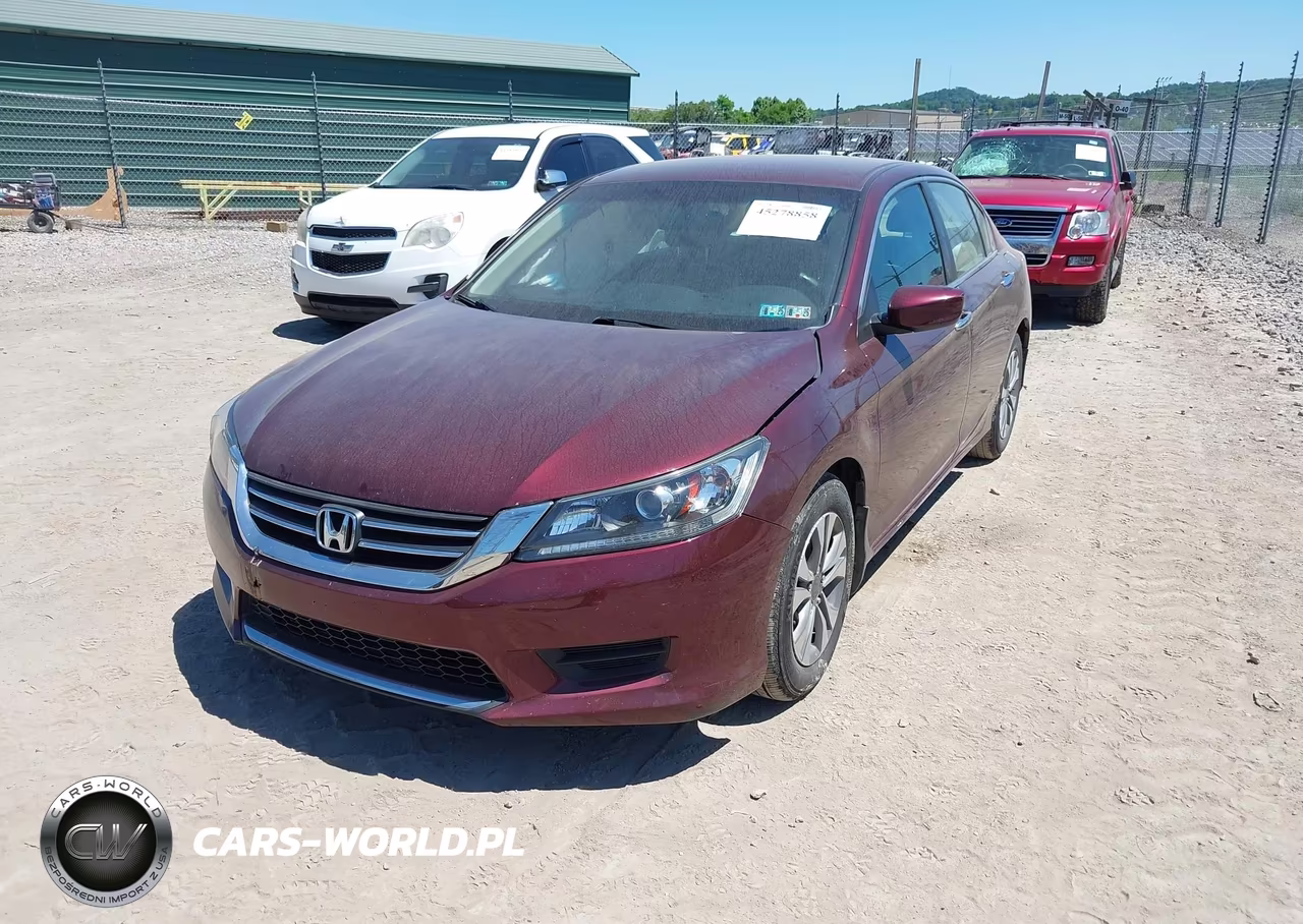 2013 Honda Accord Lx VIN:1HGCR2F36DA260405 - 2