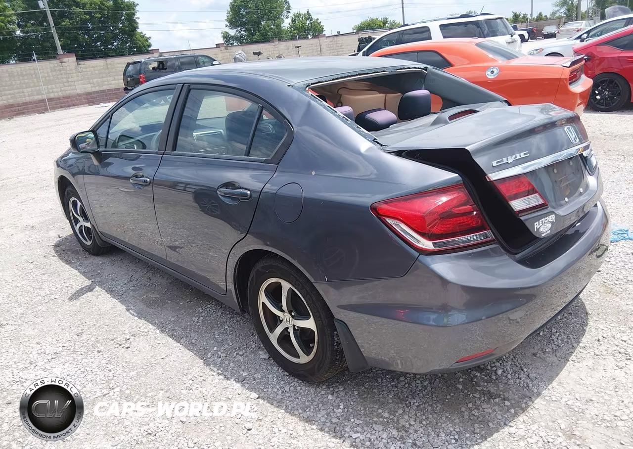 2015 Honda Civic Se VIN:19XFB2F79FE113367 - 3