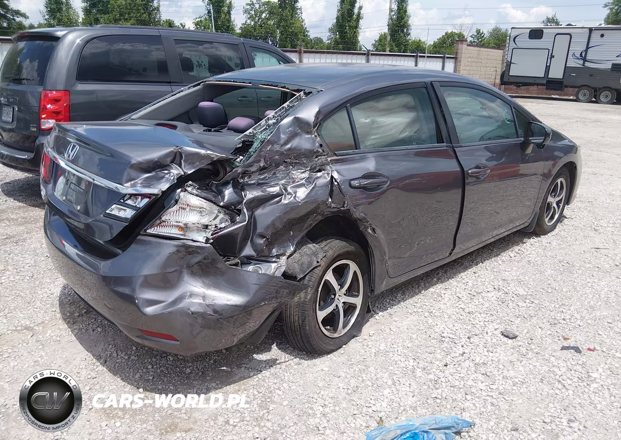 2015 Honda Civic Se VIN:19XFB2F79FE113367 - 4