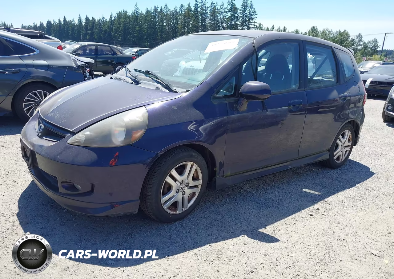 2008 Honda Fit Sport VIN:JHMGD38658S024743 - 2