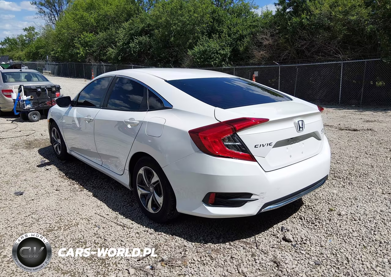 2020 Honda Civic Lx VIN:2HGFC2F66LH511948 - 3